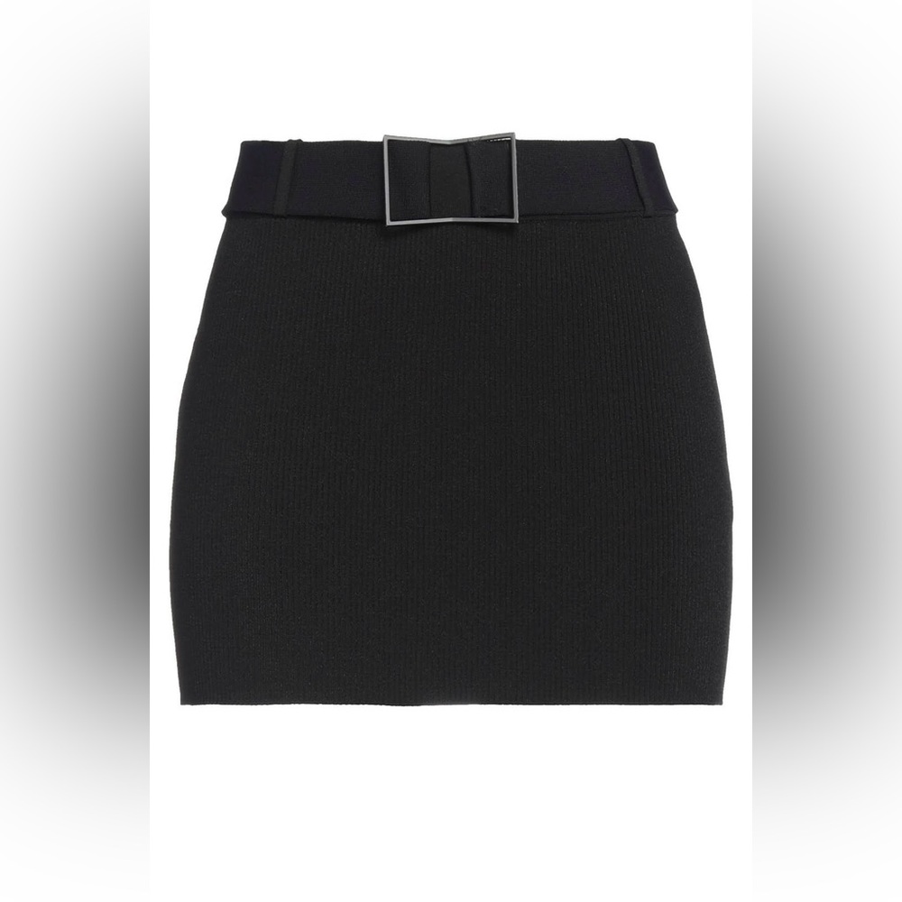Gauge81 Black Mini Skirt